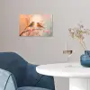 Roodborstjes - Sierlijk - Bloesemtak poster papier klein -sfeer3