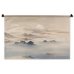 Japans - Landschap - Beige Wandkleed katoen middel -zz3d