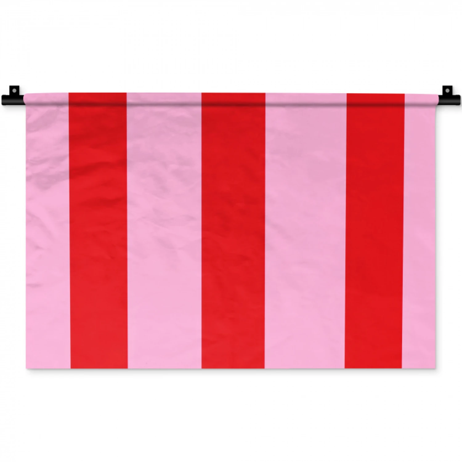 Strepen - Klassiek - Roze Wandkleed katoen klein 269 -zz3d