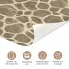Giraf - Patroon - Beige - Bruin deurposter klein 289 -closeup_NL