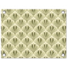 Klassiek - Waaier - Groen tuinposter los doek klein 239 -3d