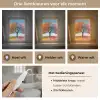 Boom - Kleurrijk - Natuur - Levensboom Light Box met kabel (Tafellamp) klein -USP_lichtkleurNL