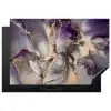 Goud - Paars - Marmer Inductie beschermer vinyl 3mm klein -3d