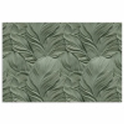 Bladeren - Textuur - Groen poster papier klein 62 -3d