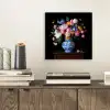 Rozen - Bloemen - Vaas - Boeket aluminium wit klein -sfeer1