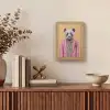 Panda - Pak - Zonnebril - Blauw Light Box met kabel (Tafellamp) klein -sfeer2