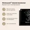 Plattegrond - Bergen op Zoom - Stadskaart - Kaart Inductie beschermer vinyl 3mm middel -zzzzzzusp-haakje_NL