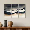Landschap - Abstract - Modern Canvas - Meerluiken 3 luik klein -sfeer3