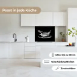 Water - Splash - Water - Zwart keuken achterwand 2 middel -sfeer4_DE