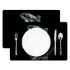 Vis - Koi - Zwart - Water Placemat vinyl groot -zzsfeer2_Kitchenyeah-website