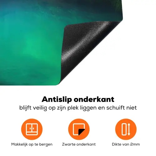 Brug - Water - Rivier - Bos Inductie beschermer vinyl 3mm klein -zzzzzzz-td-onderkant