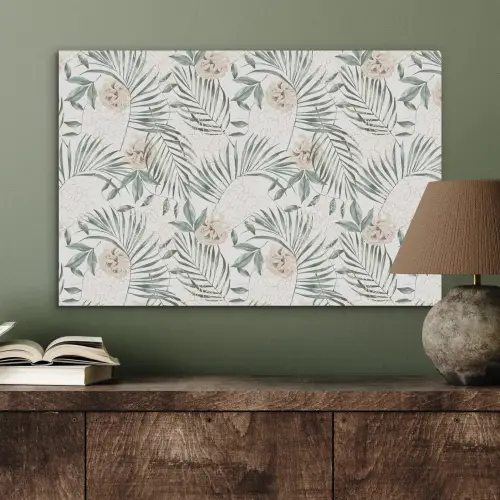 Bohemian - Bloemen - Bladeren - Jungle - Tropical PET vilt middel -sfeer2