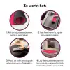 Schepijs - Roze - Hoorntje Inductie beschermer vinyl 3mm klein -zzzzzzz-cc-werking