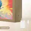 Monstertruck - Auto - Jongens - Kleurrijk Light Box met batterij (Wandlamp kind) middel -USP_websiteoplaadbaarNL