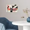 Roze - Abstract - Aesthetic - Modern - Vormen poster papier klein -sfeer3