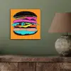Hamburger - Kleurrijk - Speels aluminium wit klein -sfeer2