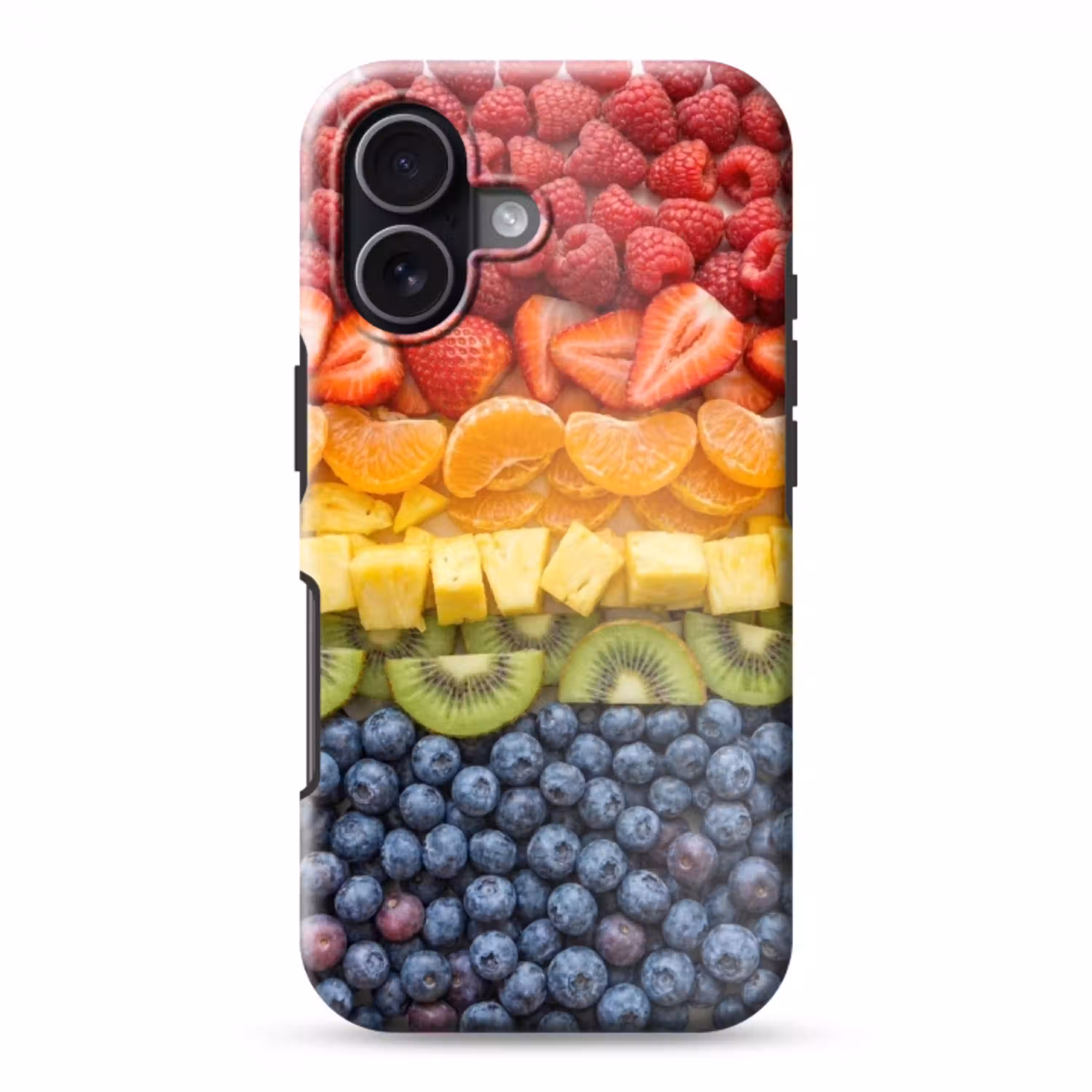 Fruit - Regenboog - Gezond - Kleurrijk Toughcase MagSafe Apple iPhone 17 klein -3d