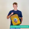 Snoep - Monster - Regenboog Rugzak - Zwart middel -sfeer7_NL
