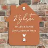 Terracotta - Sierlijk Naambord Huisje klein -sfeer6