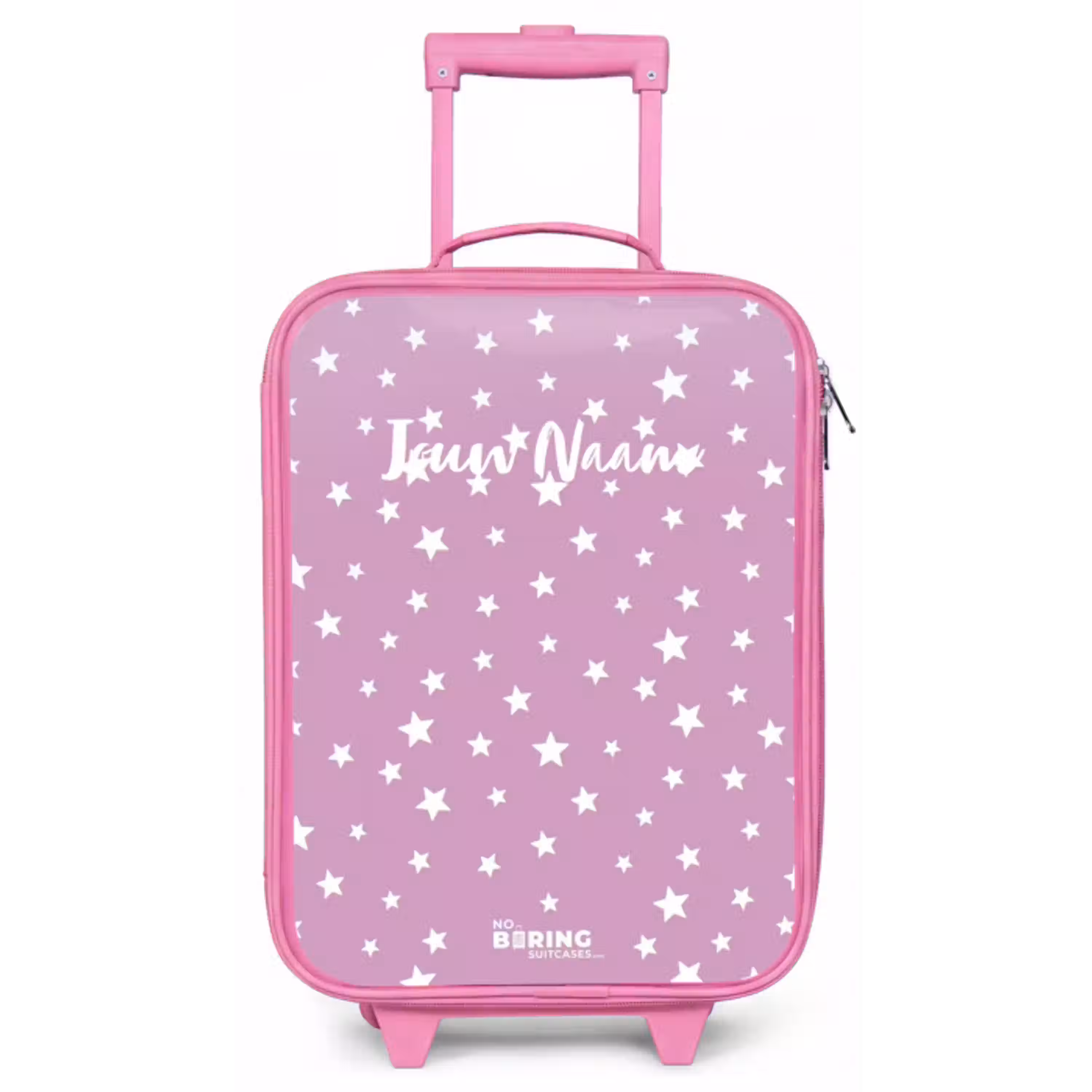 Sterrenstof Kinderkoffer - Roze klein -zz3dotto