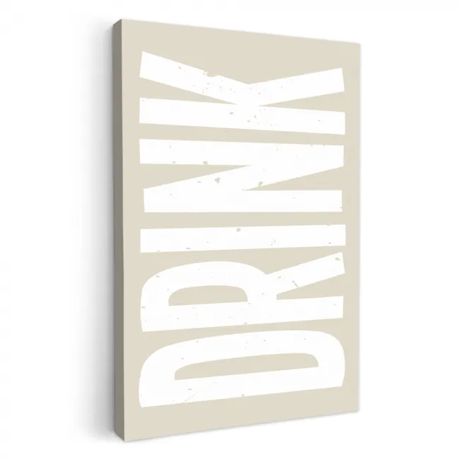 Japandi - Vintage - Japandi - Wit KitchenYeah - Keuken - Canvas klein -3d