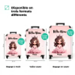 Prinses Poppy NBS - Handbagage koffer - Kinderen Unisex middel zzzzzzVergelijking_3FR
