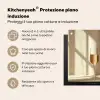 Champagne - Beige - Schaduw - Bubbels Inductie beschermer vinyl 3mm middel -zzzzzzusp-haakje_IT