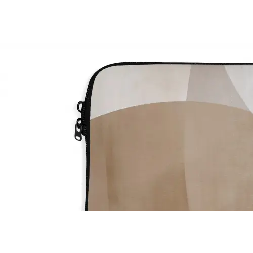 Ovale vormen - Transparant - Zachte overgang laptophoes neopreen klein -detail