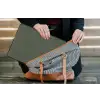 Groen - Olijf - Kleur - Groene - Kleuren - Effen - Olijfgroen laptophoes neopreen klein 279 -tas
