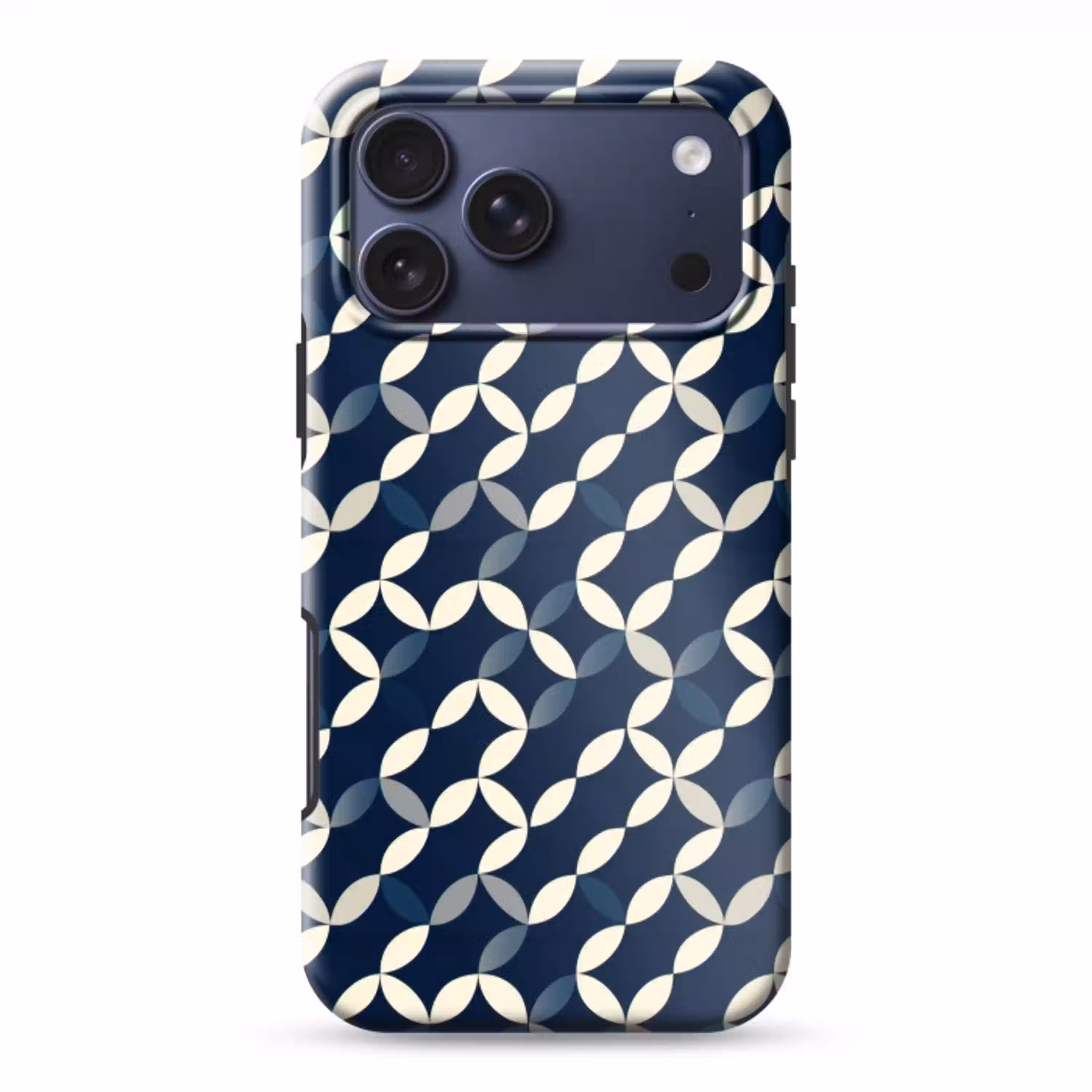 Abstract - Patroon - Blauw Toughcase MagSafe Apple iPhone 17 Pro Max klein 1019 -3d