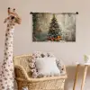Kerstboom - Vintage - Kerst - Cadeau Wandkleed katoen klein -wsfeer5_kind