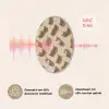 Pinda's - Patroon - Beige Akoestische PET Vilt - Rond klein -USP_NL