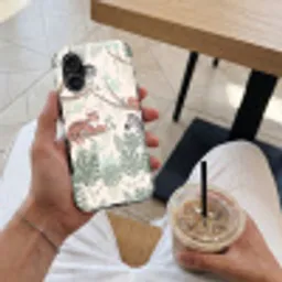 Jungle - Rustiek - Pastel Toughcase MagSafe Apple iPhone 17 klein -Sfeer1M