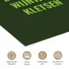 Donkergroen - Quote - Zon - Zomer poster papier klein -closeup_NL