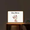 Vos - Dier - Bosdieren Light Box met batterij (Wandlamp kind) middel -sfeer1_kind