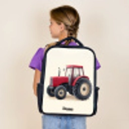 Tractor - Getekend - Rood Rugzak - Zwart middel -sfeer5