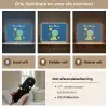 Dino - Ruimte - Planeten Light Box met batterij (Wandlamp kind) middel -USP_lichtkleurNL