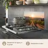 Wijngaard - Zonsondergang - Landschap keuken achterwand spatscherm klein -usp_ES