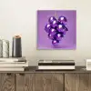 Druif - Disco - Glitter - Paars aluminium wit klein -sfeer1