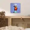 Papegaai - Koksmuts - Vogel - Leuk plexiglas 5mm klein -sfeer4