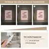 Chocolaatjes - Hartvormig - Liefste Light Box met kabel (Tafellamp) klein -USP_dimbaarNL