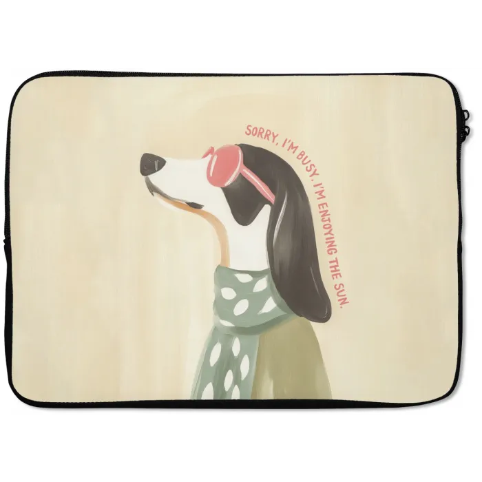 Quote - Hond - Zonnebril laptophoes neopreen klein -zkaufland3dotto