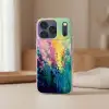 Dromerige - Langgerekte bloemen Telefoonhoesje iPhone 17 Pro klein -sfeer2