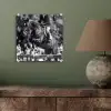 Springen - Paard - Zwart - Wit plexiglas 5mm klein -sfeer3