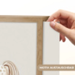 Bohemian - Paard - Beige Light Box met batterij (Wandlamp kind) middel -USP_websiteprintDE