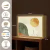 Abstract - Landschap - Zon - Kunst Light Box met batterij (Wandlamp) middel -USP_websiteoverzichtNL