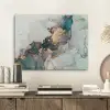 Blauw - Marmer - Goud PET vilt klein -sfeer1
