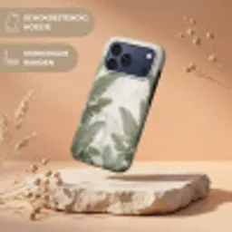 Bananenbladeren - Beton - Groen Toughcase MagSafe Apple iPhone 17 Pro Max klein -USP_RandenV_NL