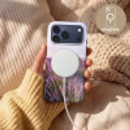 Lavendel - Landschap - Sereen - Paars Toughcase MagSafe Apple iPhone 17 Pro Max klein -USP_MagsafeV