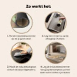 Geluk in de Keuken Inductie beschermer vinyl 3mm middel -sfeer9
